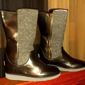 UGG Collection rare hard to find hidden wedge boots.
